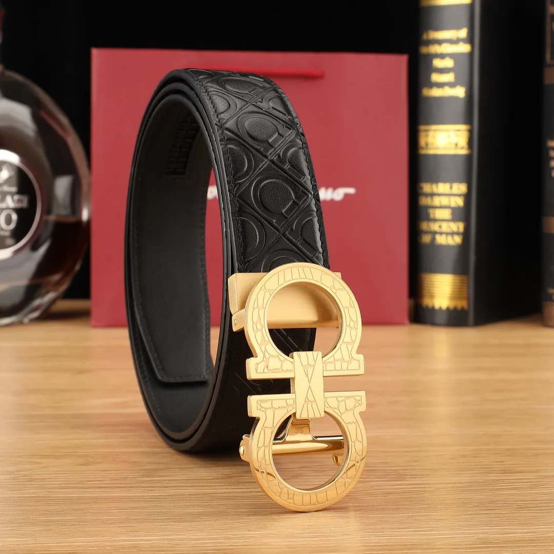 Ferragamo Belt in Black · view 1