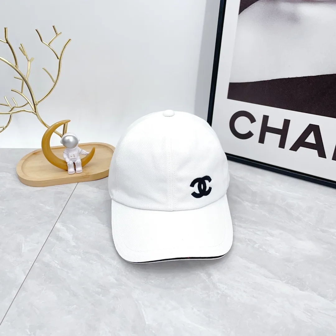 Chanel Baseball Cap in White · view 5
