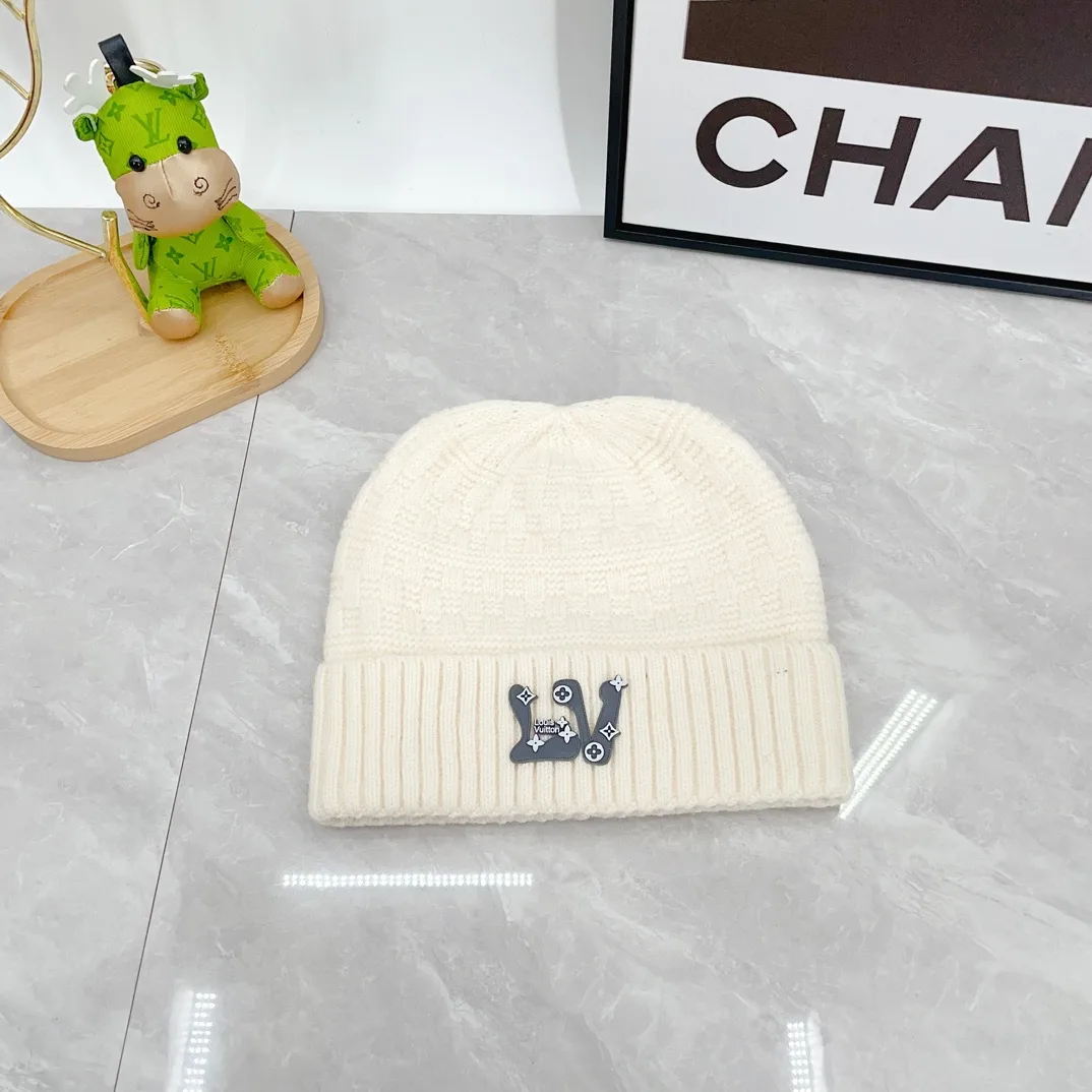 Louis Vuitton Wool Embroidered Hat Scarf and Gloves Set in White · view 5