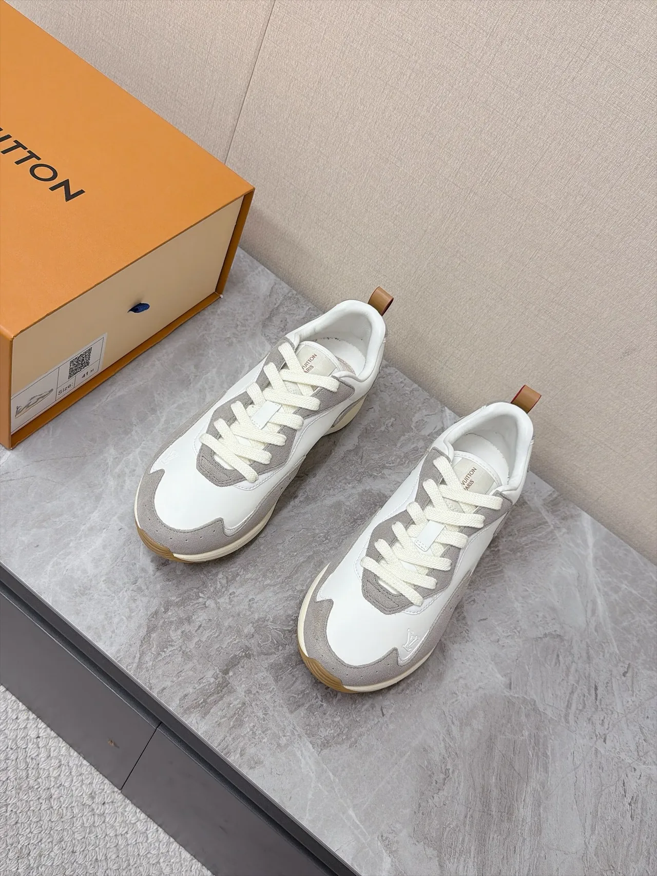Louis Vuitton Nylon Sneakers in White · view 3