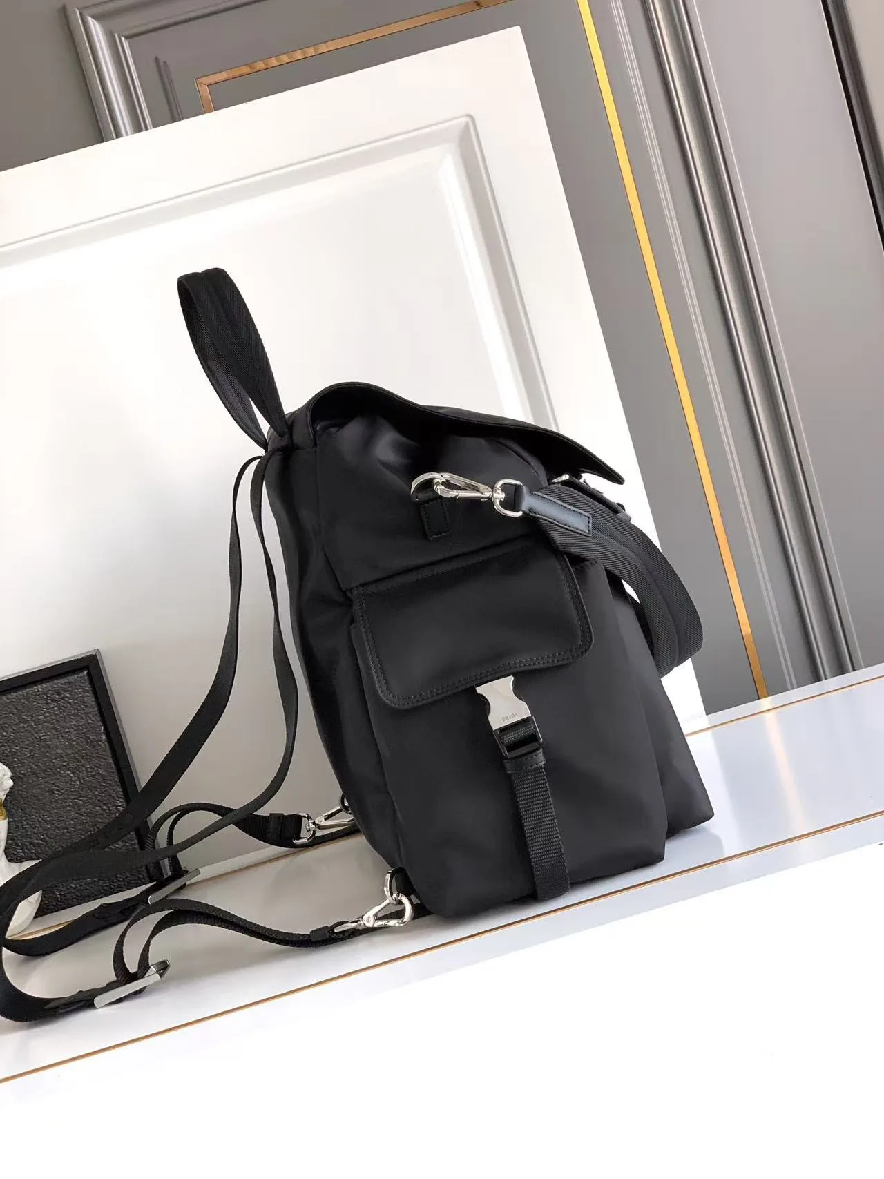 Prada Backpack in Black · view 2