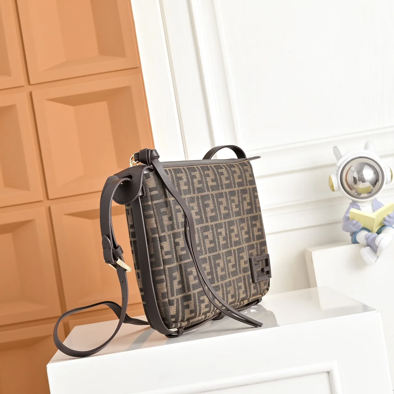 Fendi Crossbody Bag in Brown · view 3