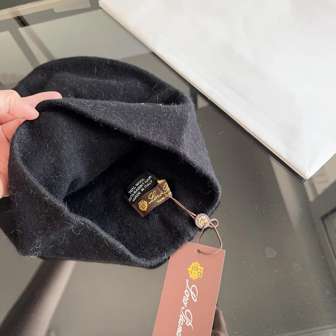 Celine Beanie in Black · view 8