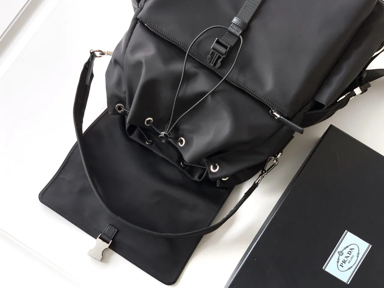 Prada Backpack in Black · view 5