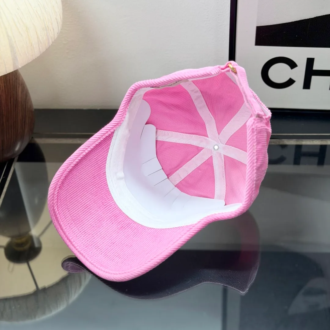 Moncler Baseball Cap in Pink · view 7