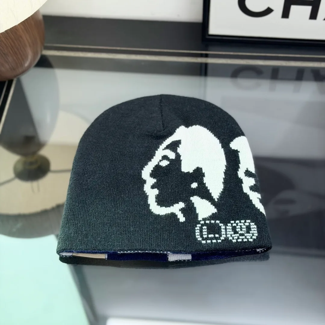 Louis Vuitton Graphic knit beanie in Black & Brown · view 1