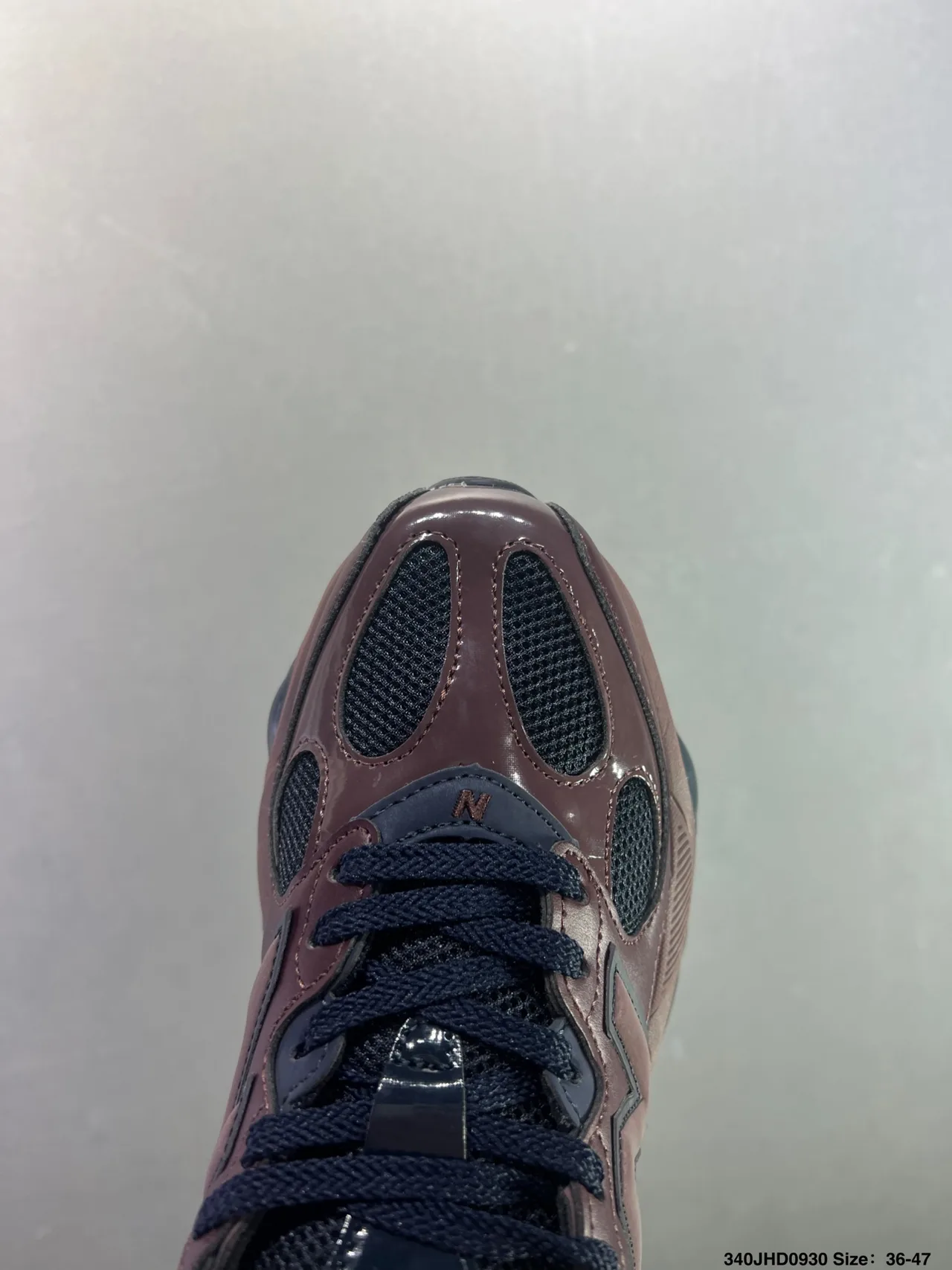 New Balance Chunky Mesh Sneakers in Red · view 4