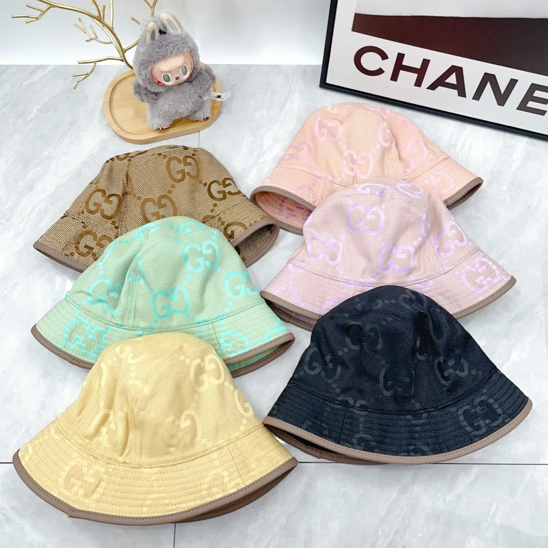 Gucci Bucket Hat in Yellow / Beige / Green / Purple / Black · view 2