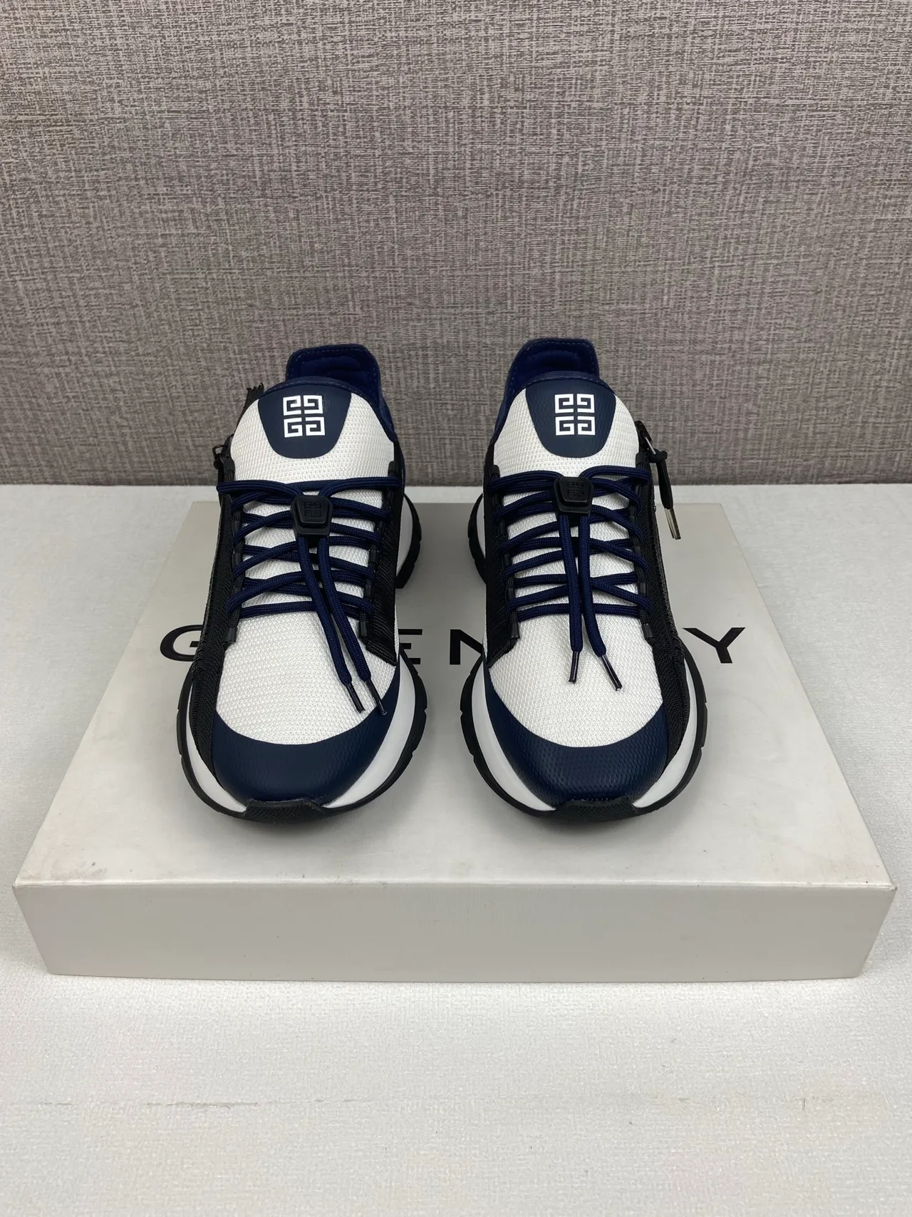 Givenchy Lace-Up Sneakers in White · view 2