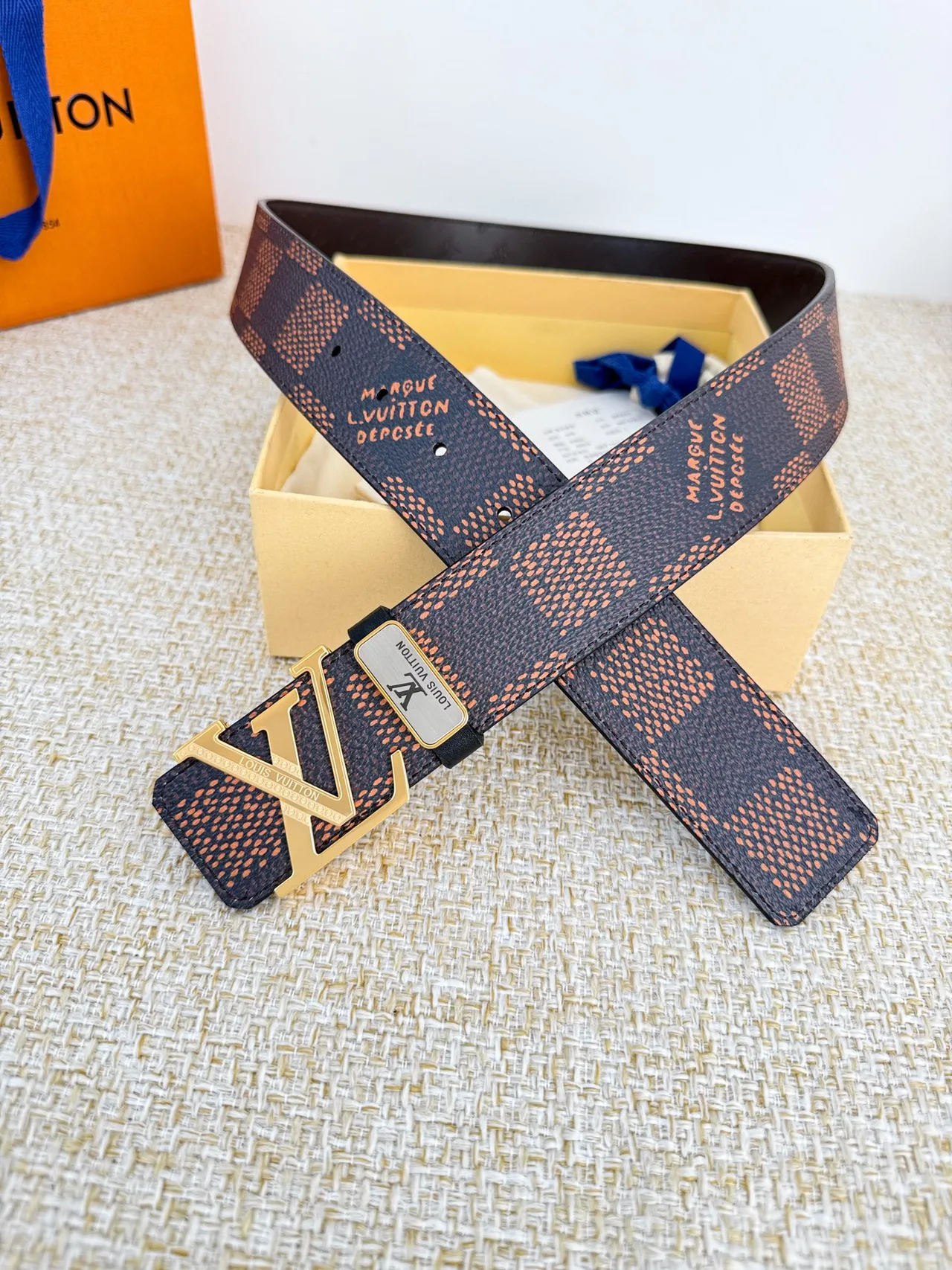 Louis Vuitton Reversible Belt in Brown · view 4