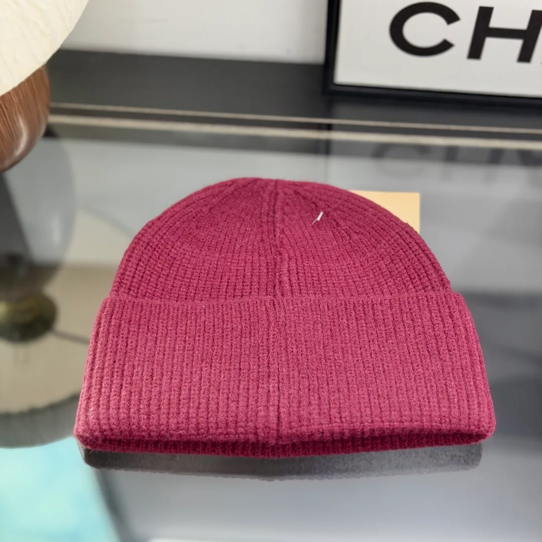 The North Face Beanie in Burgundy & Black & Grey & White & Beige · view 6