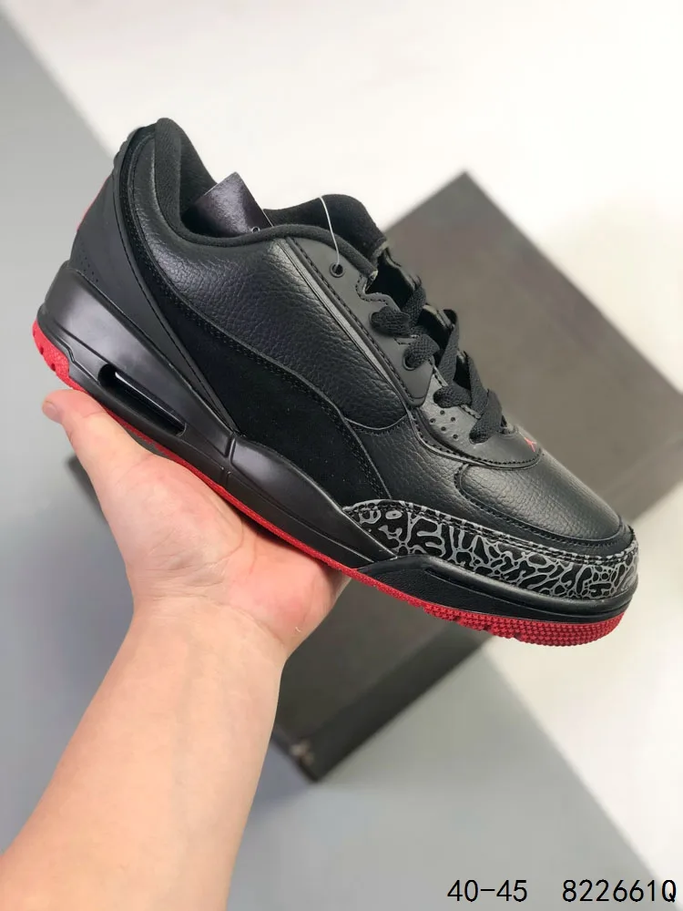 Nike Basketball sneakers in Black & White & Grey · view 4