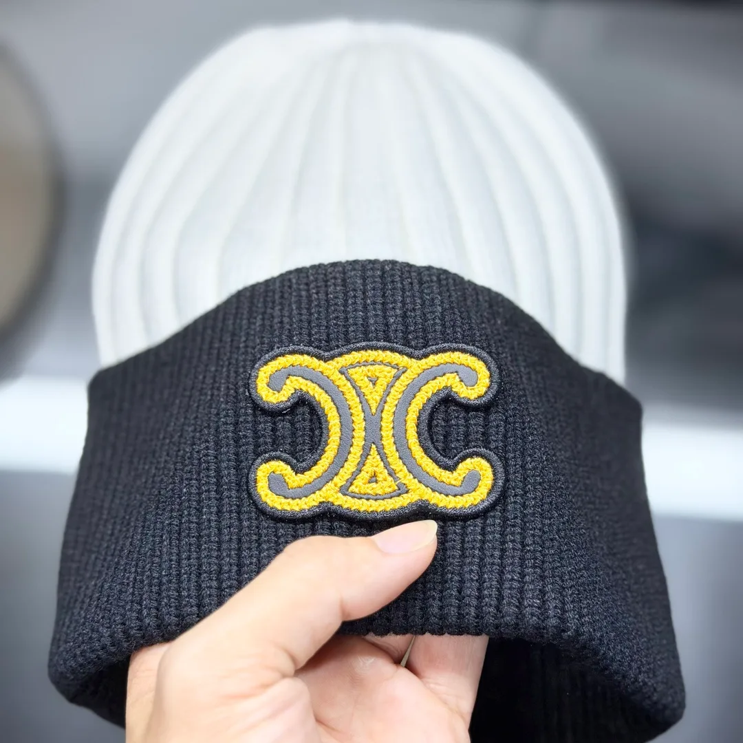 Celine Beanie in White · view 6