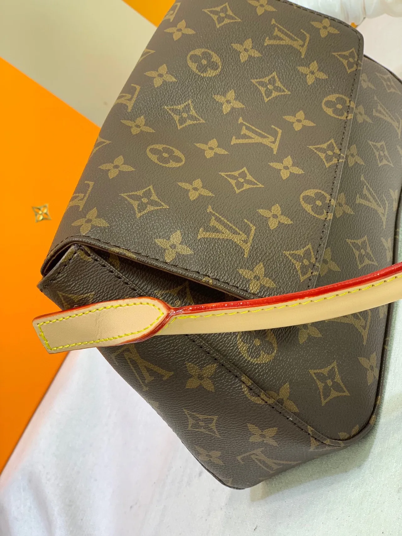 Louis Vuitton Monogram Hobo Bag in Brown · view 6