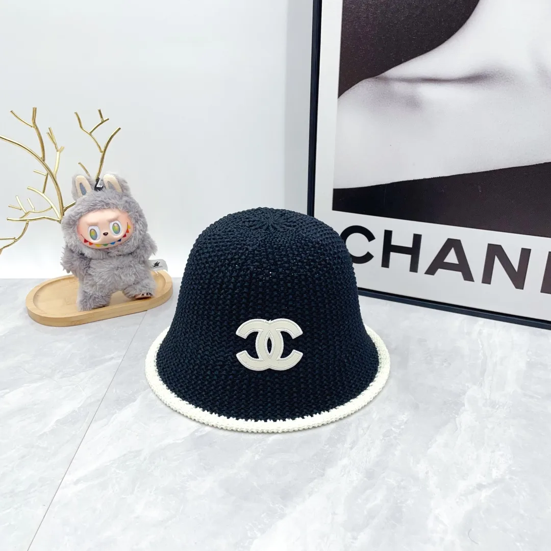 Chanel Knit Bucket Hat in Black · view 5