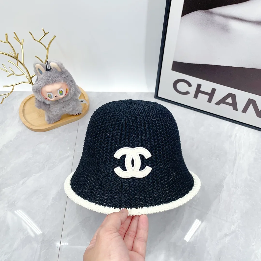 Chanel Knit Bucket Hat in Black · view 6