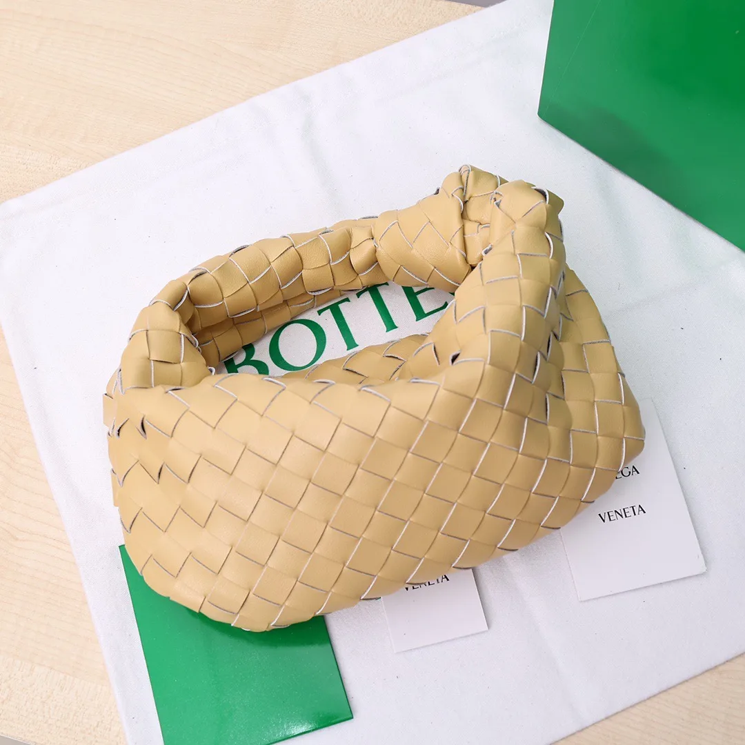 Bottega Veneta Sheepskin Woven Hobo Bag in Tan · view 5