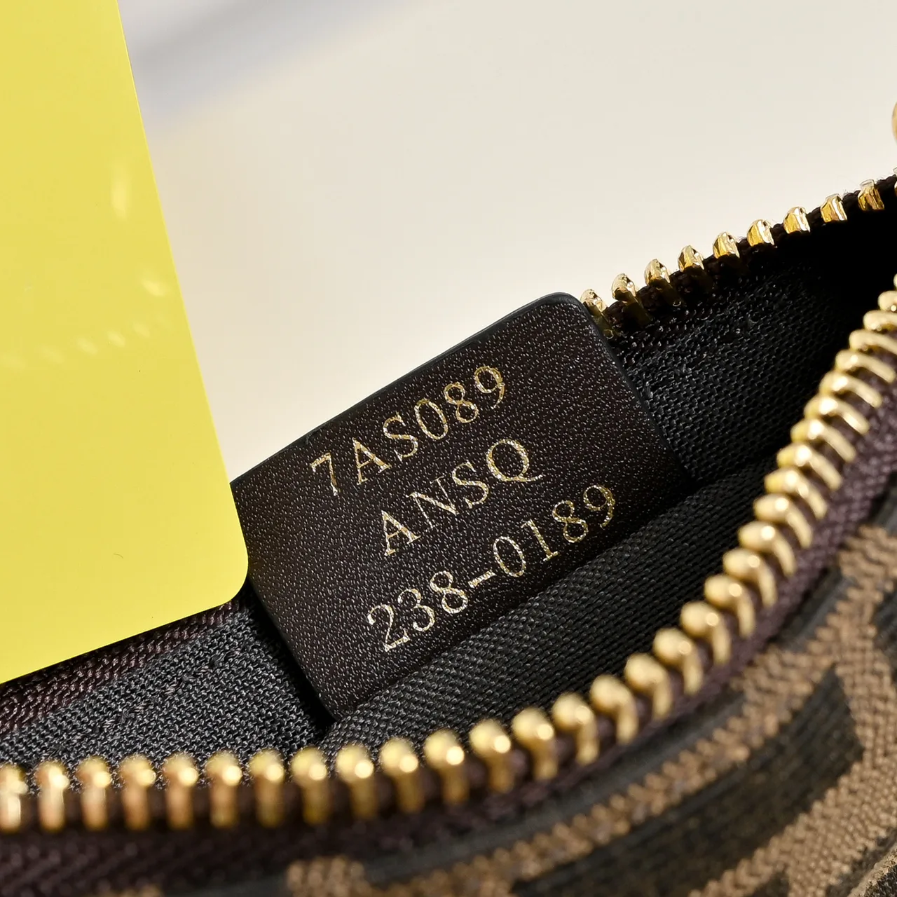 Fendi Chain Pouch in Brown · view 7