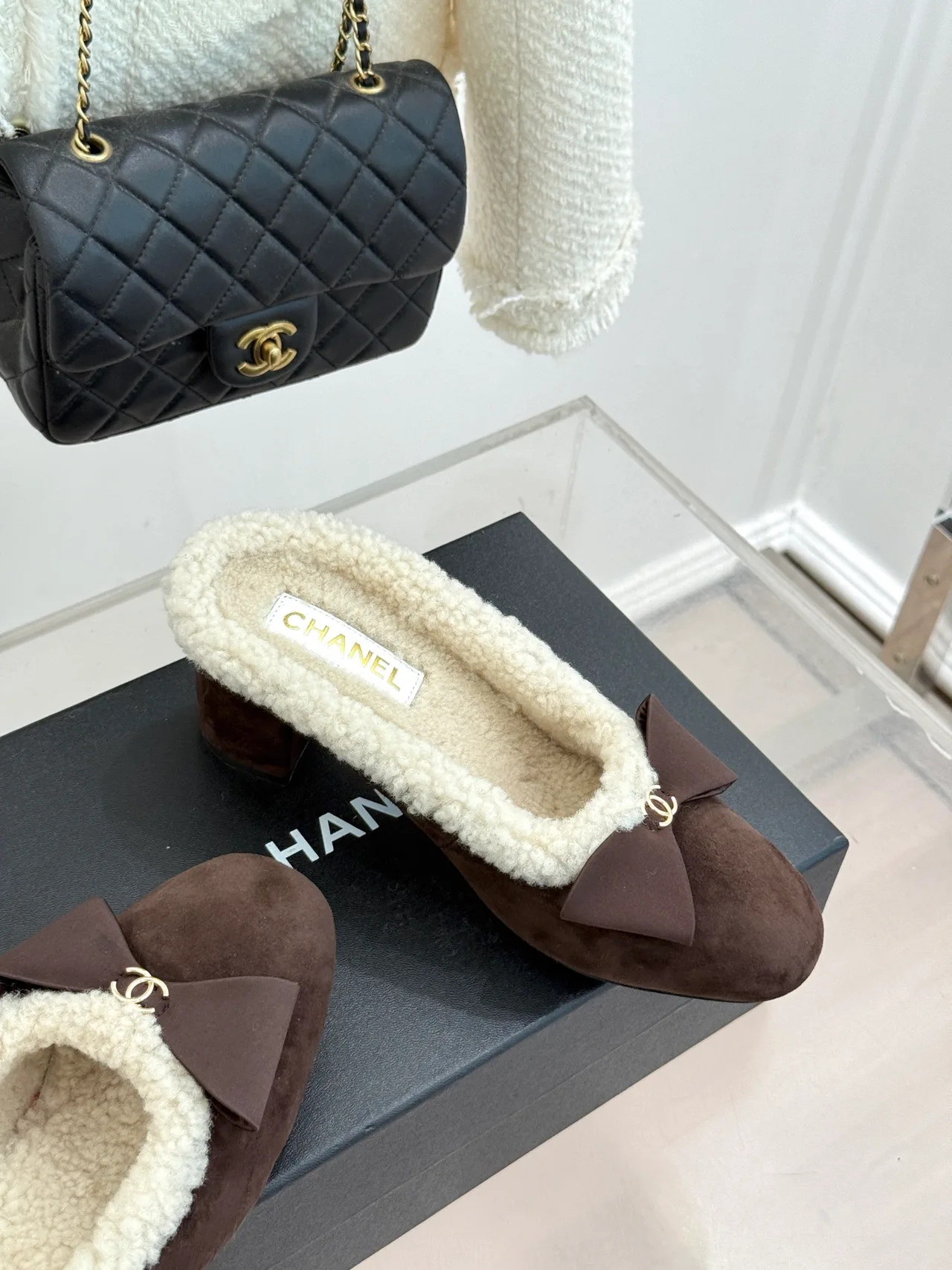 Chanel Slippers in Brown · view 5