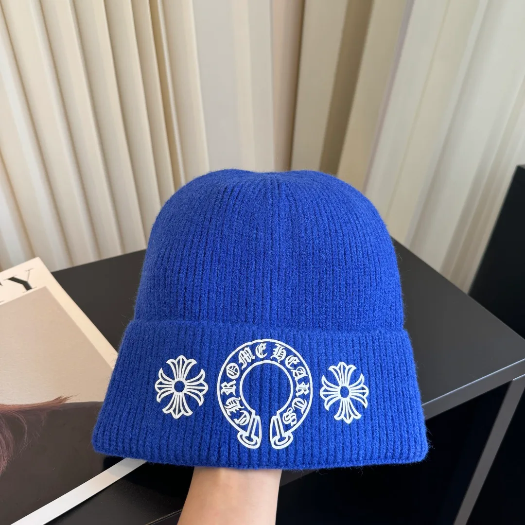 Chrome Hearts Beanie in Blue · view 5