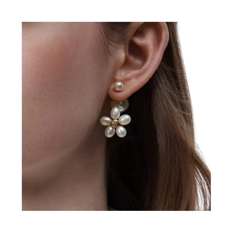 Dior Glossy Earrings in Gold · view 7
