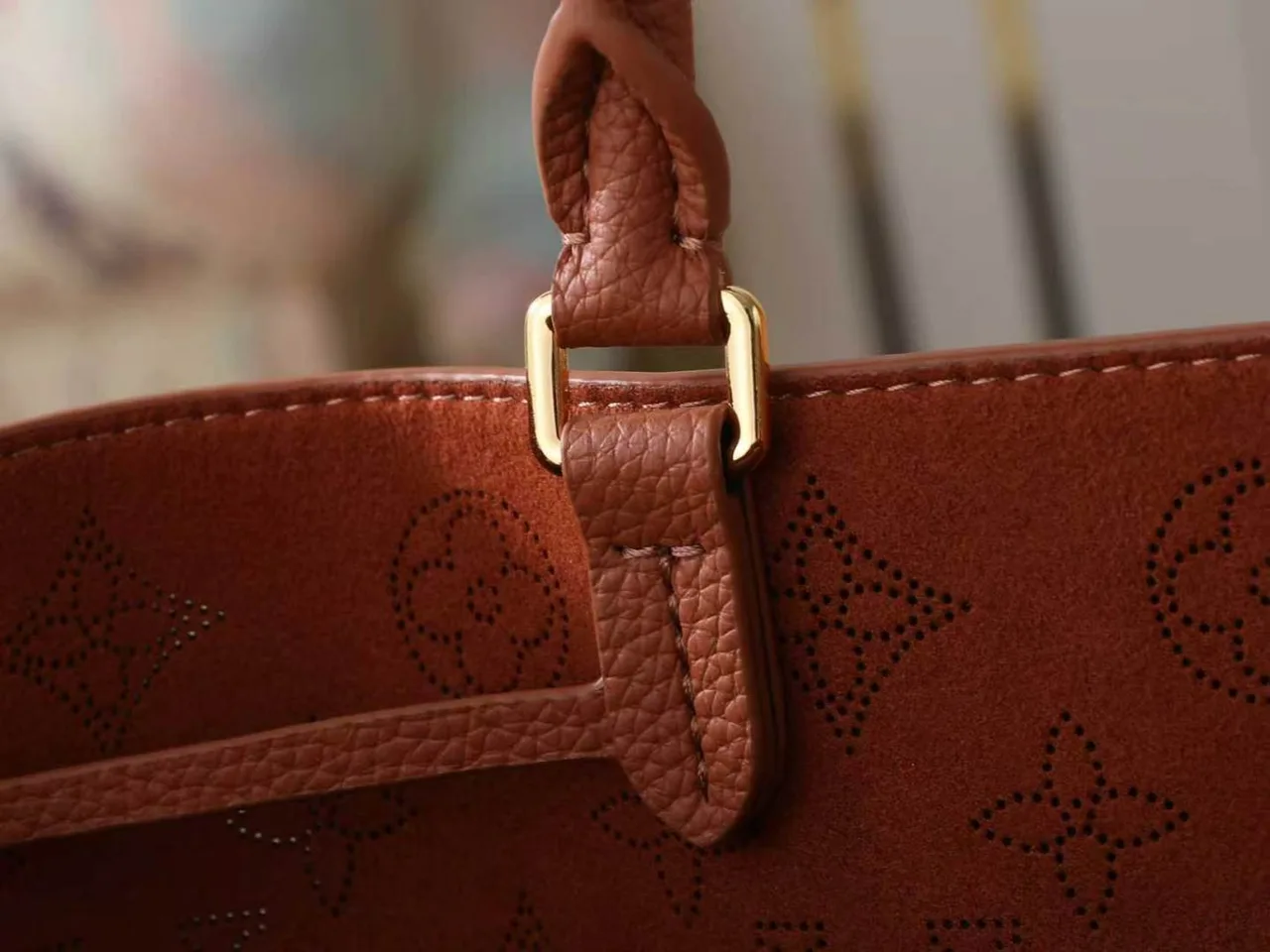 Louis Vuitton Leather Crossbody Bag in Brown · view 7