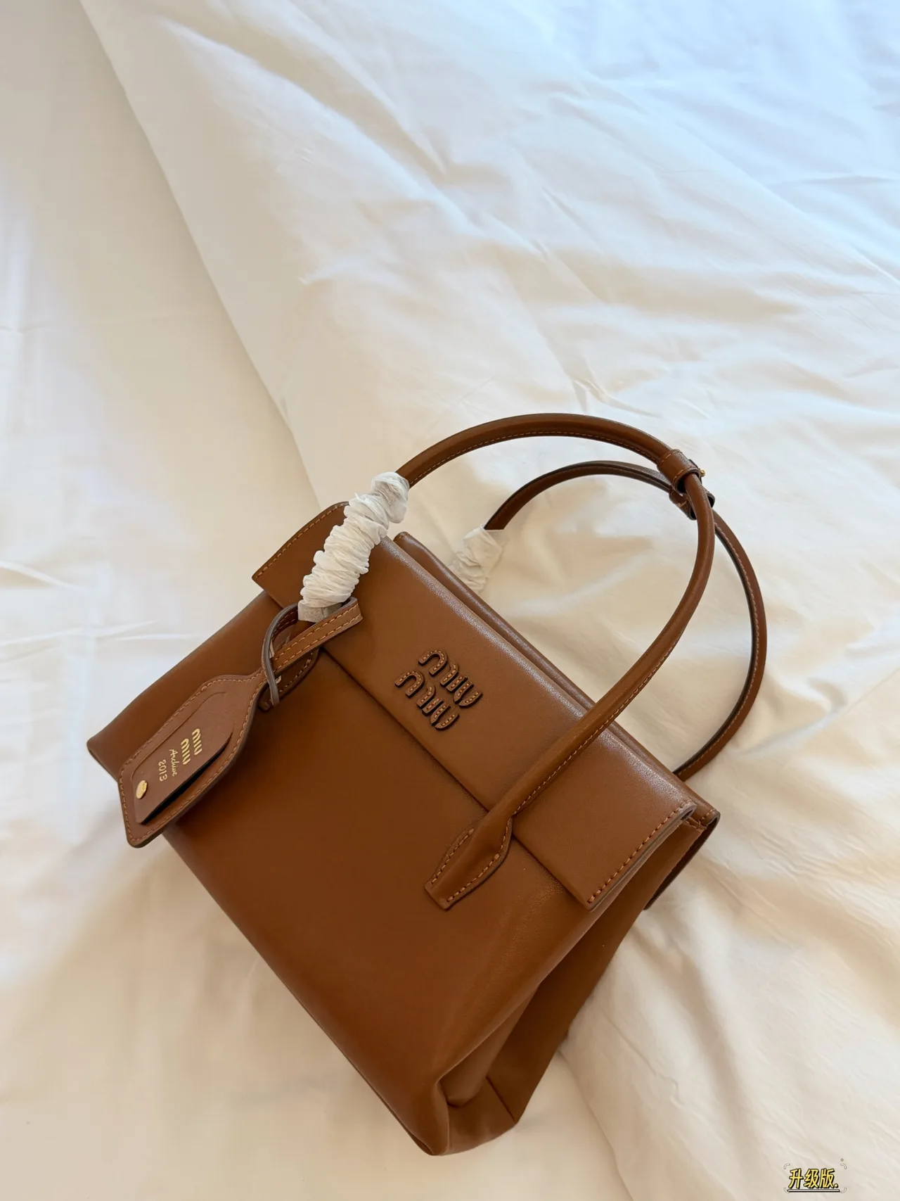 Miu Miu Top-Handle Bag in Brown · view 2