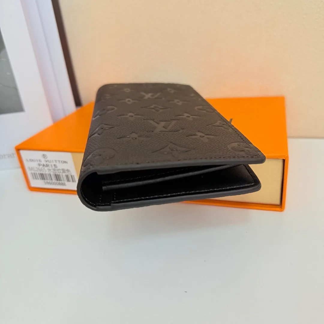 Louis Vuitton Long Wallet in Brown & Grey & Black · view 5
