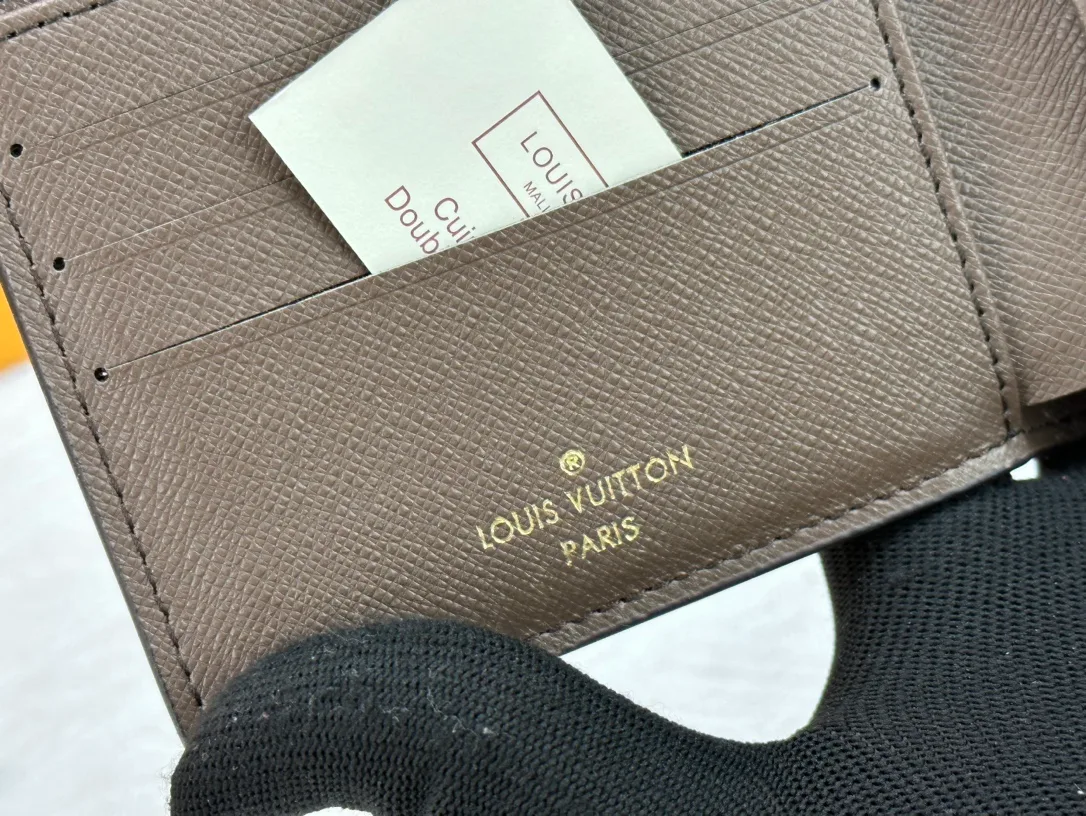 Louis Vuitton Canvas Wallet in Brown · view 8