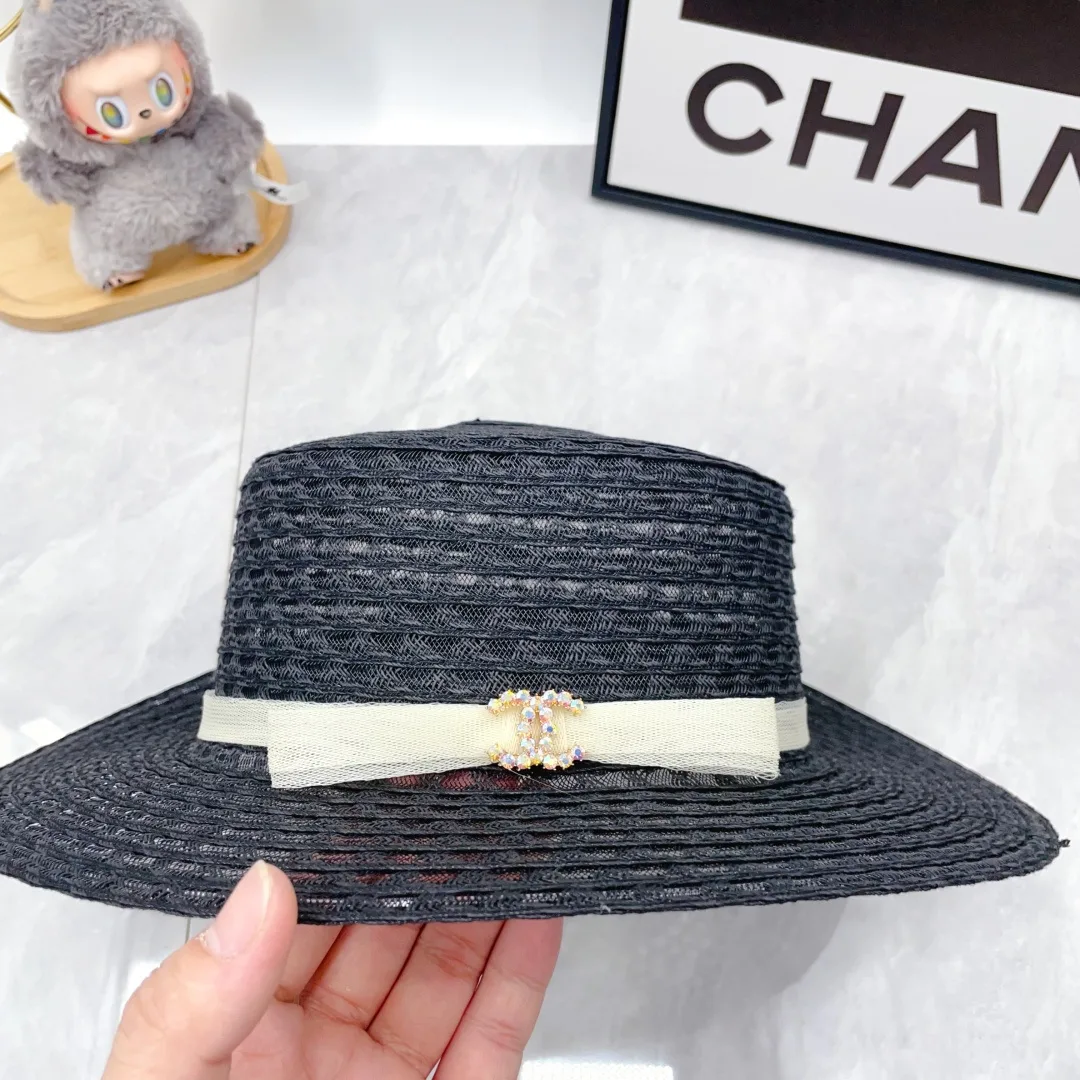 Chanel Boater Hat in Black · view 8