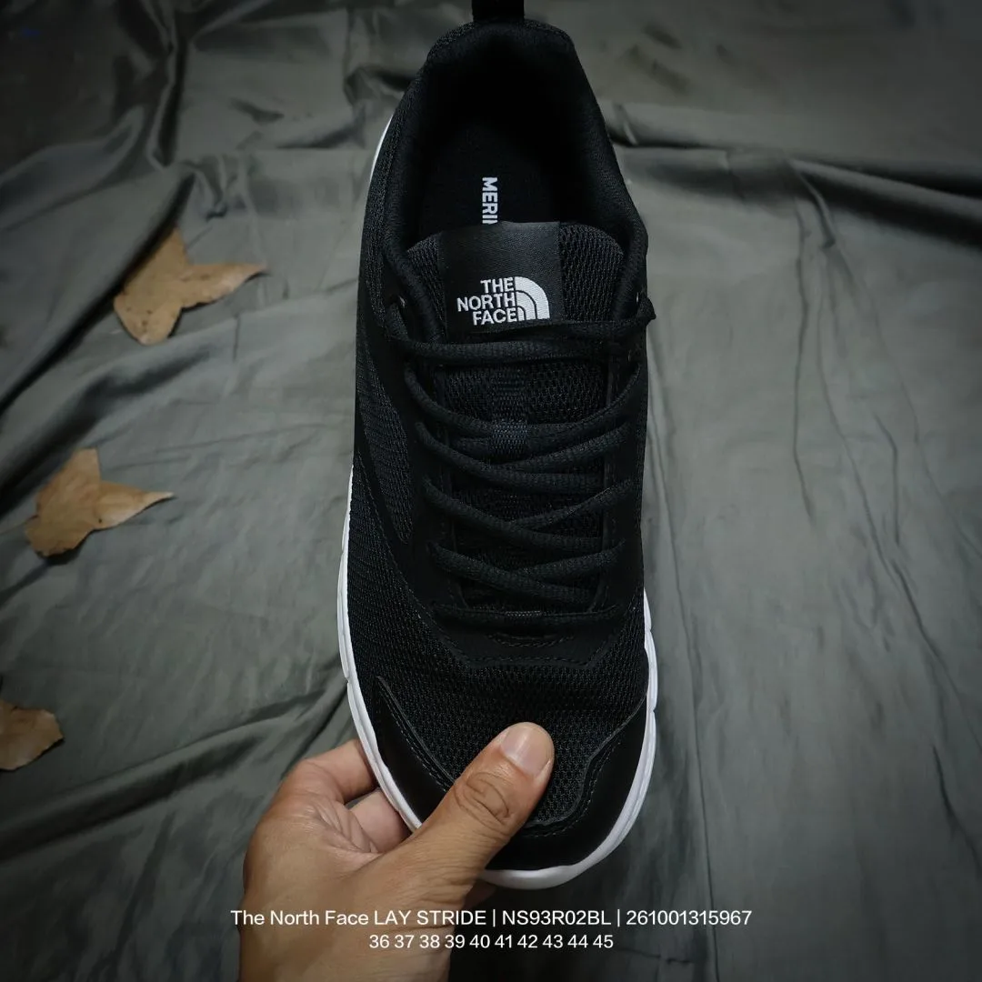 The North Face Lay Stride Sneakers in Black · view 2