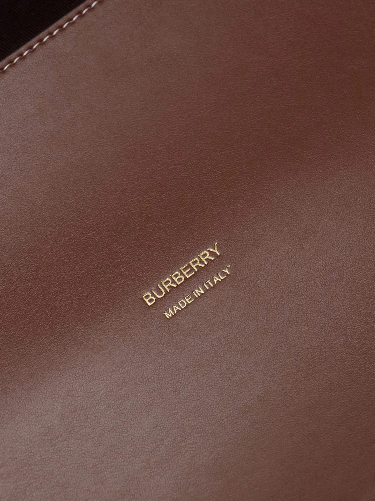 Burberry Reversible Check Cotton Canvas Tote in Beige · view 8