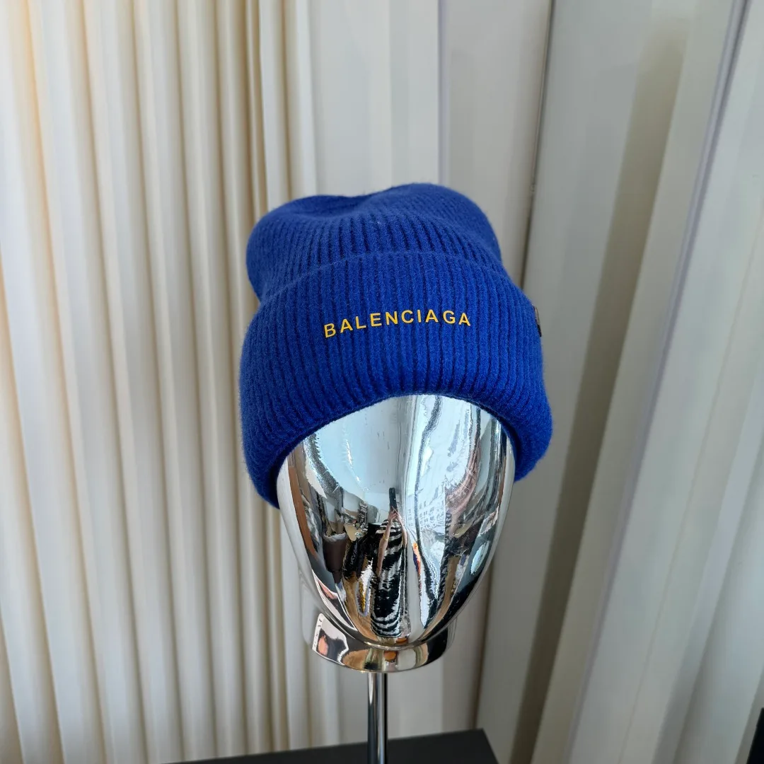 Balenciaga Beanie in Blue · view 3