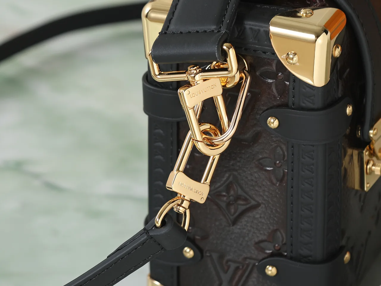 Louis Vuitton Leather Handbag in Brown · view 8