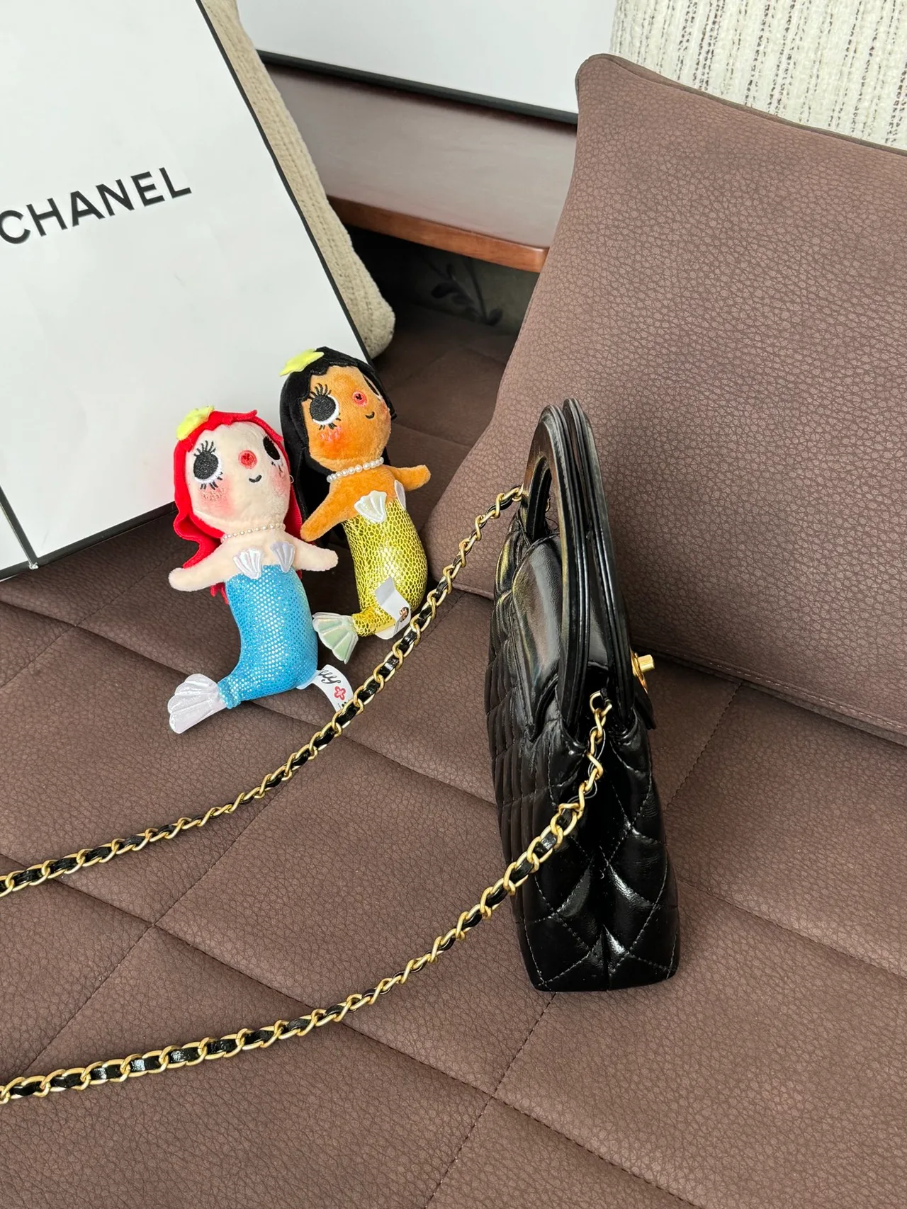 Chanel Top-Handle Bag in Black · view 2