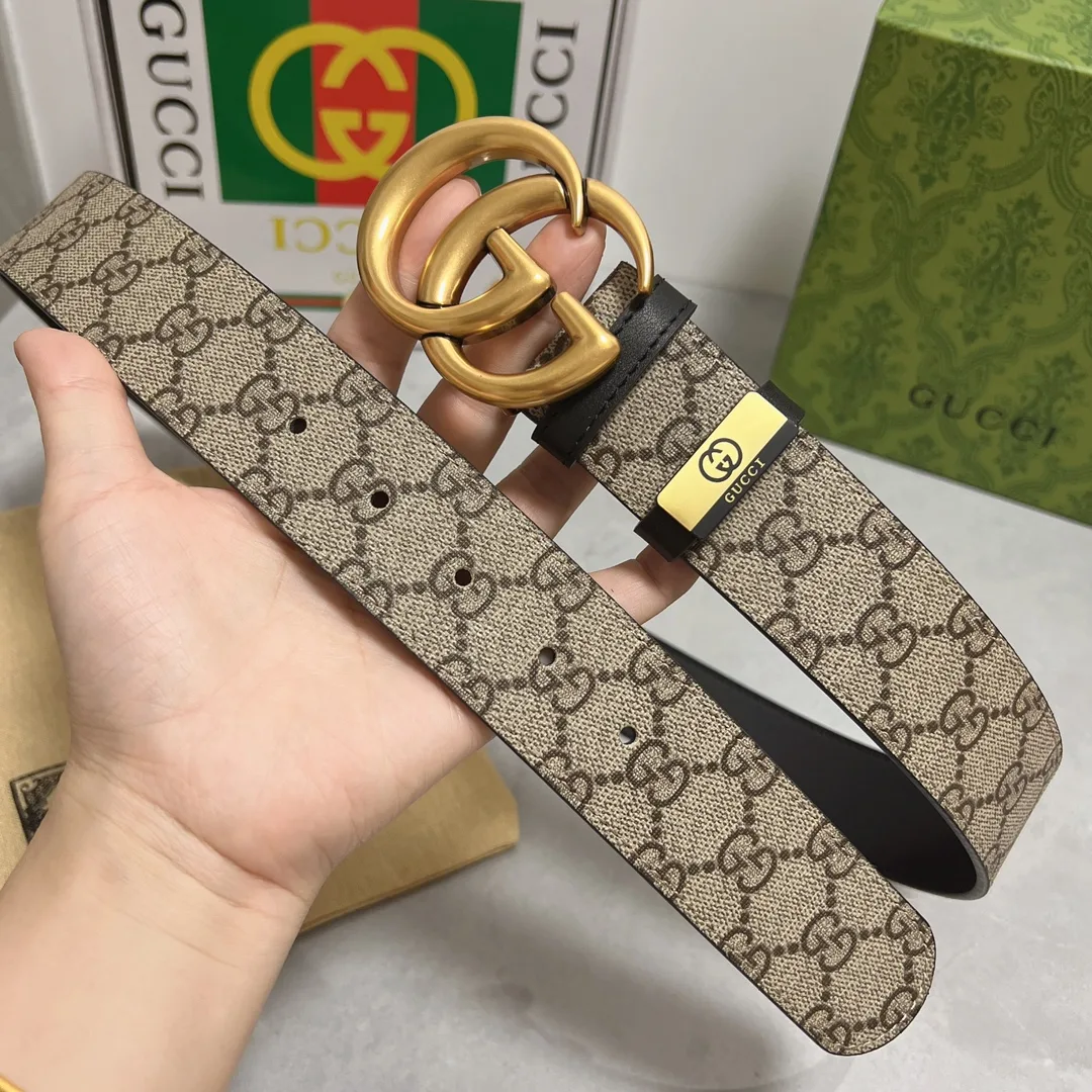 Gucci Cowhide Belt in Black · view 2