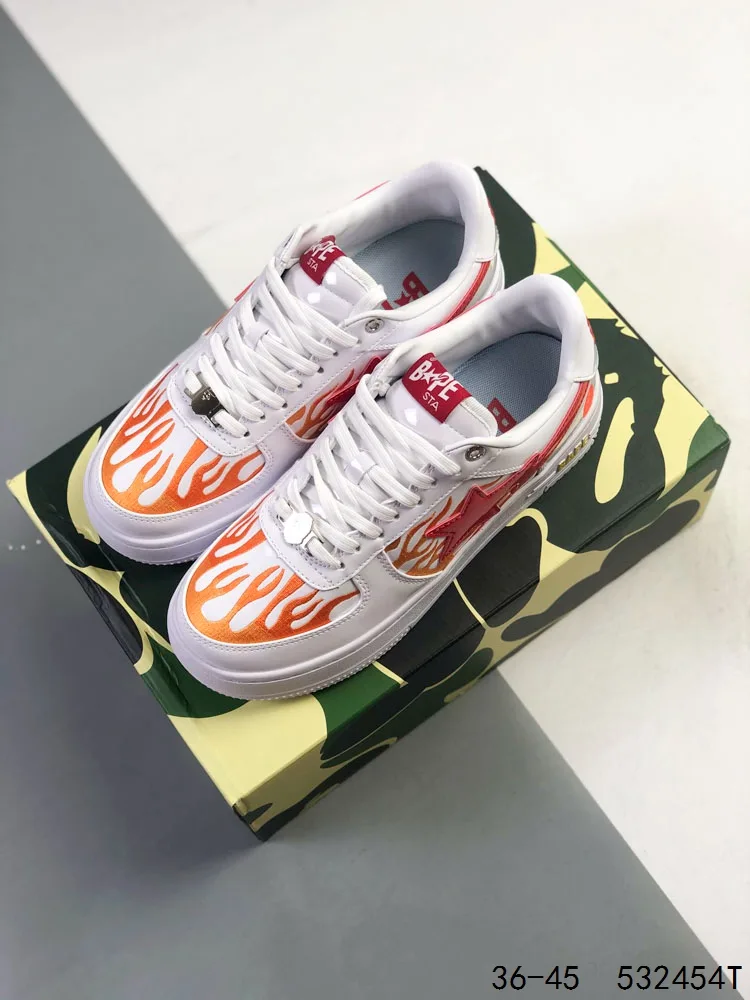 BAPE Sneakers in White · view 2