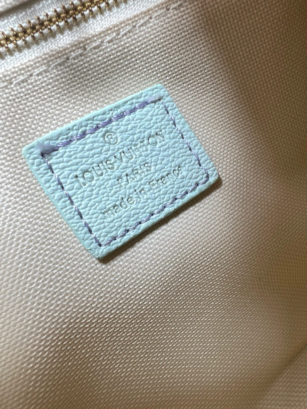 Louis Vuitton Canvas OnTheGo Tote in Blue · view 9