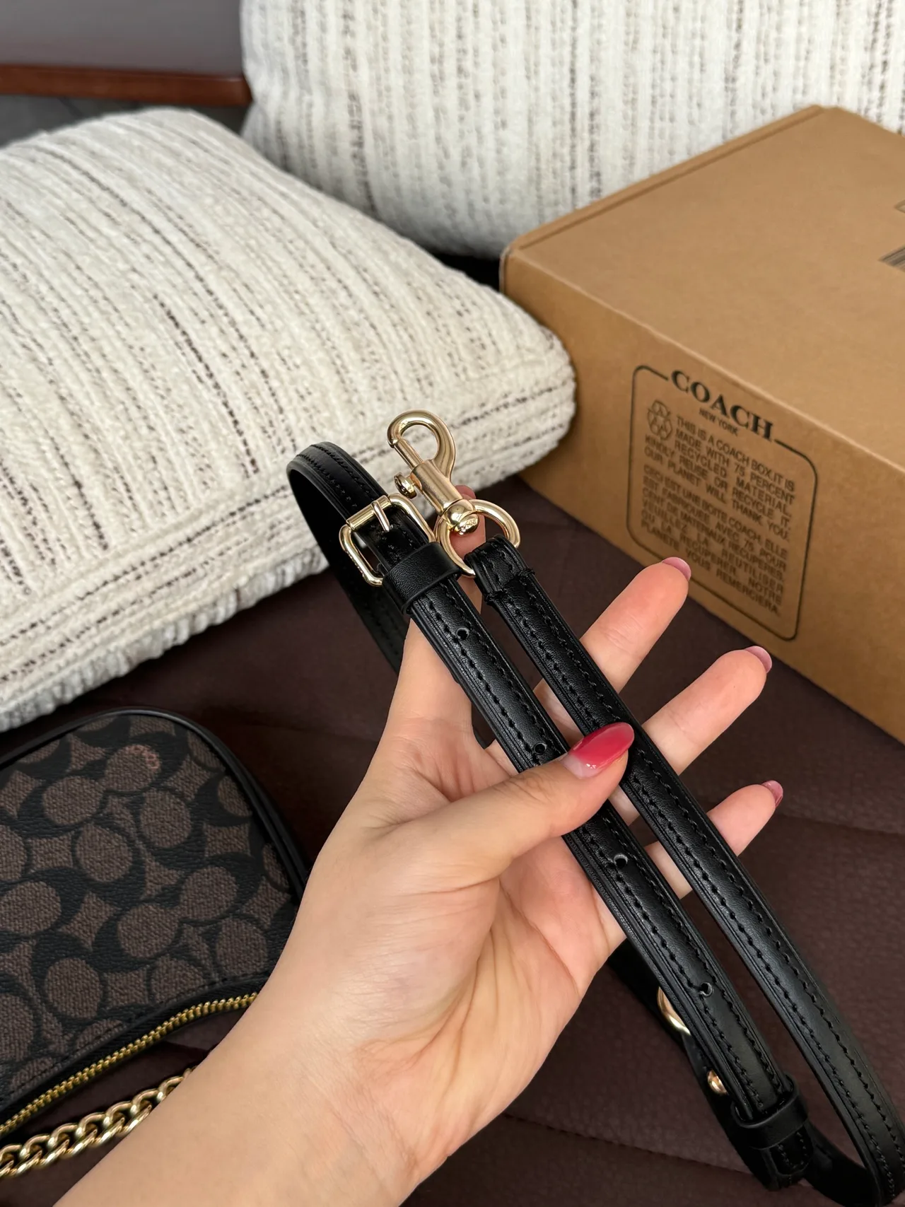 Coach Hobo Bag in Black · view 7