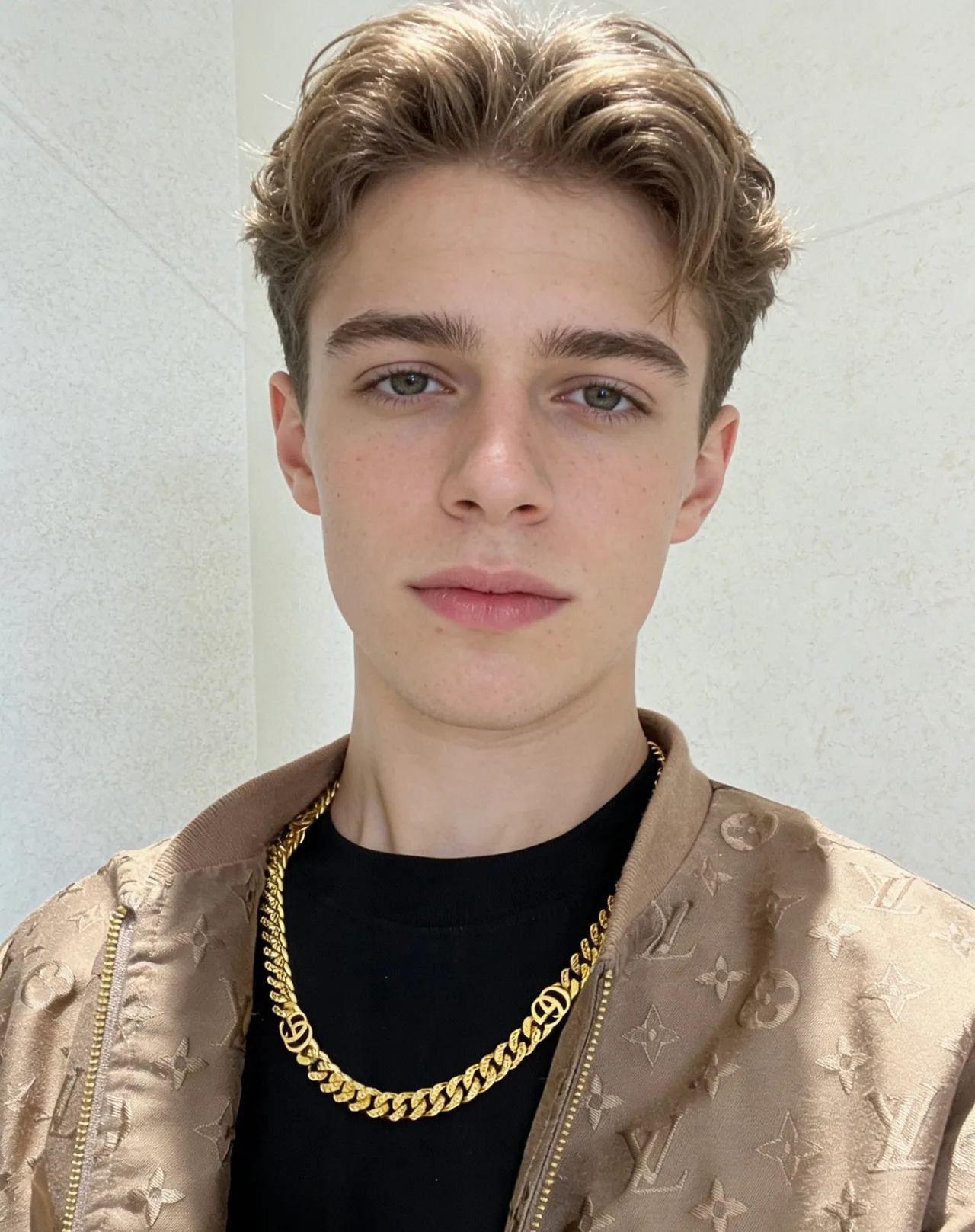 Gucci Glossy Chain Necklace in Gold · view 2