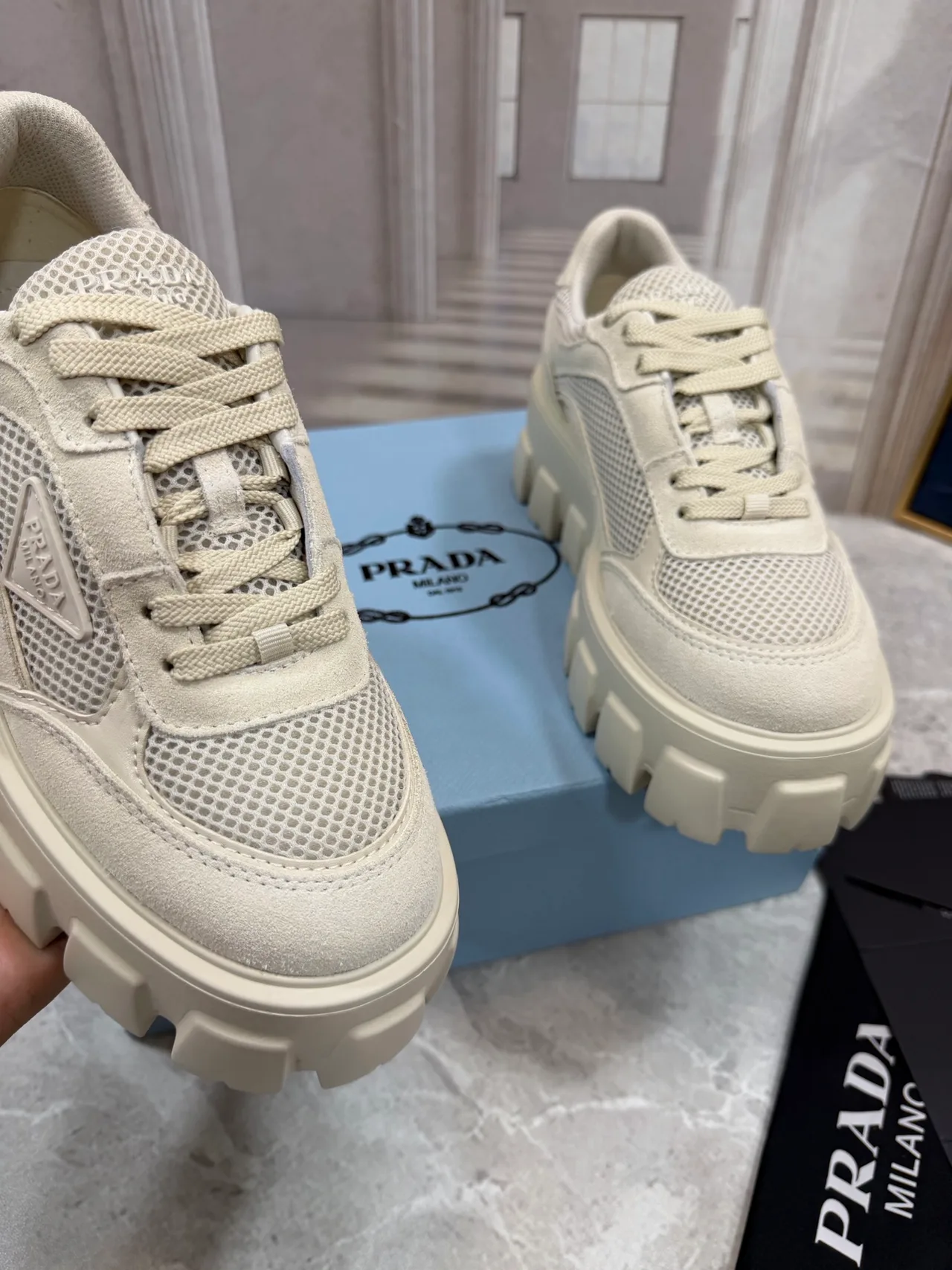 Prada Sneakers in White · view 5