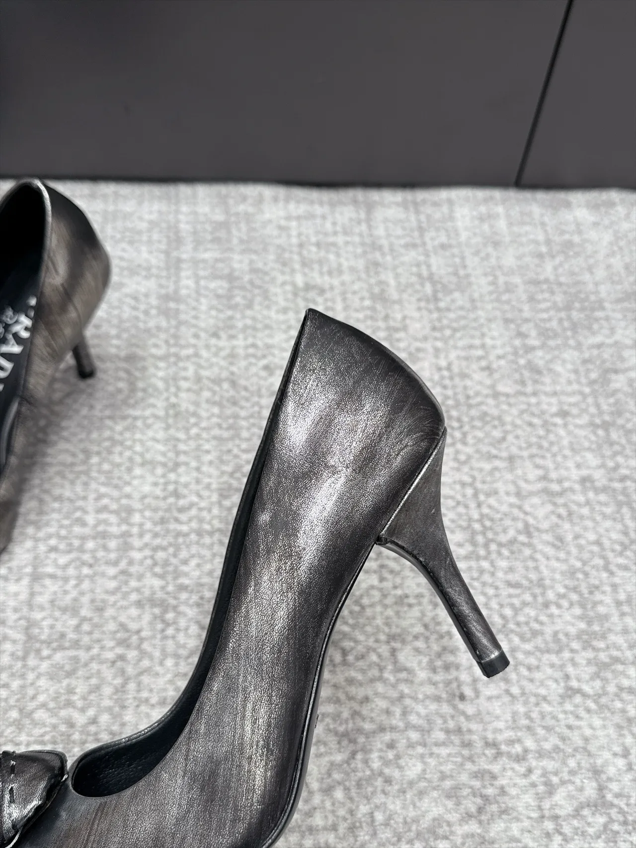 Prada Ankle Boots in Grey · view 7