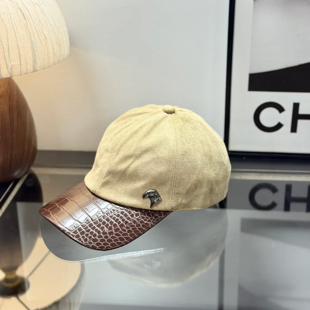 Stefano Ricci Panel-Bill Baseball Cap in Beige & Blue & Green & Grey & Brown · view 3