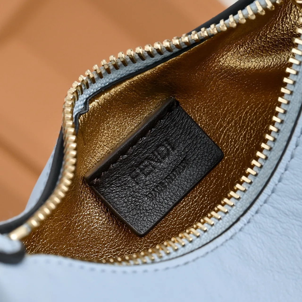 Fendi Crescent Shoulder Bag in Blue · view 8
