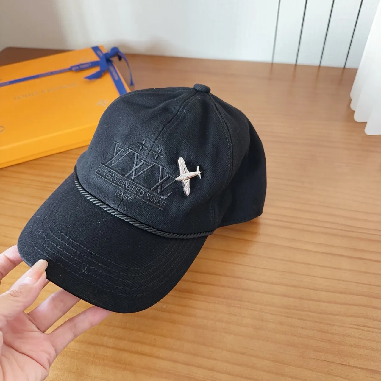 Louis Vuitton Baseball Cap in Black · view 4