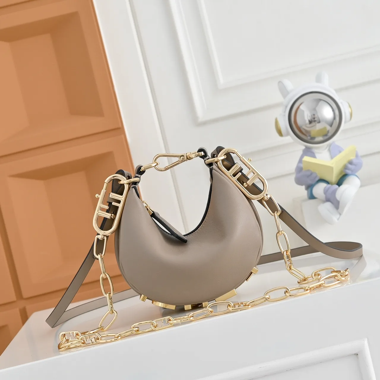 Fendi Hobo Bag in Grey · view 1