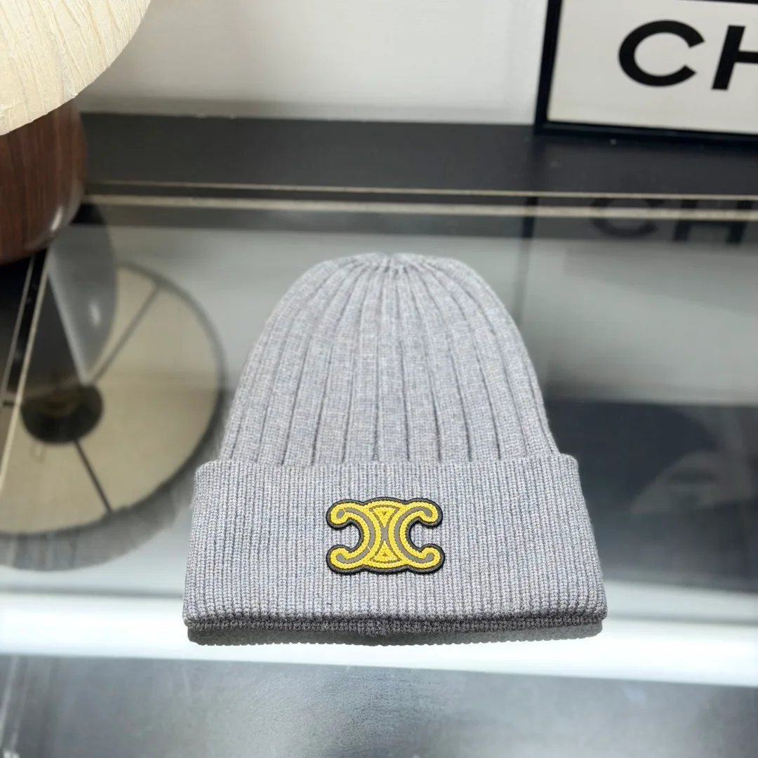 Celine Beanie in Grey · view 1