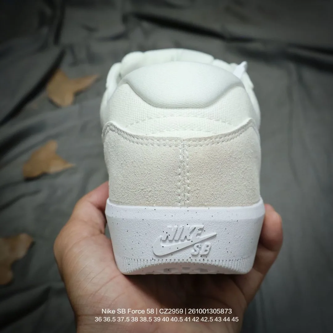 Nike SB Force 58 Sneakers in Cream · view 5