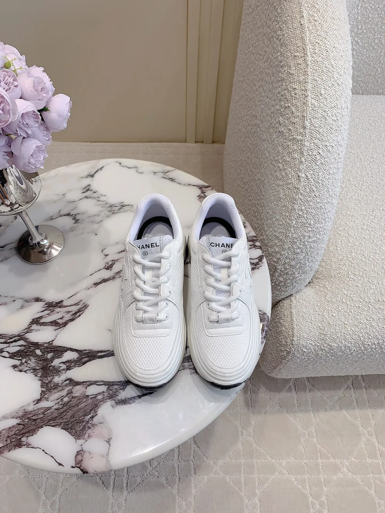Chanel Sneakers in White · view 1