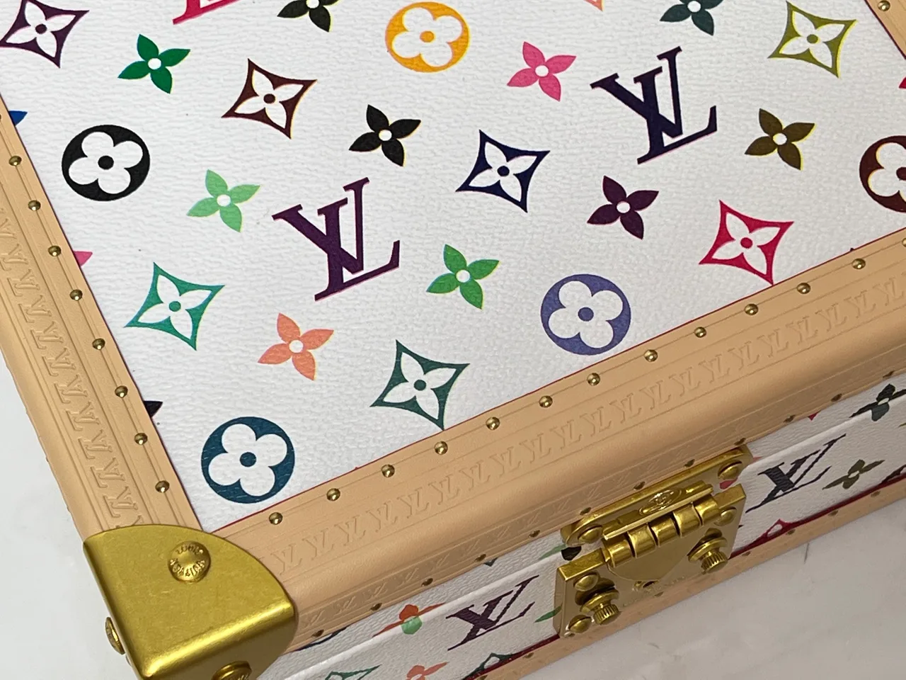 Louis Vuitton Canvas Jewelry Case in White · view 6